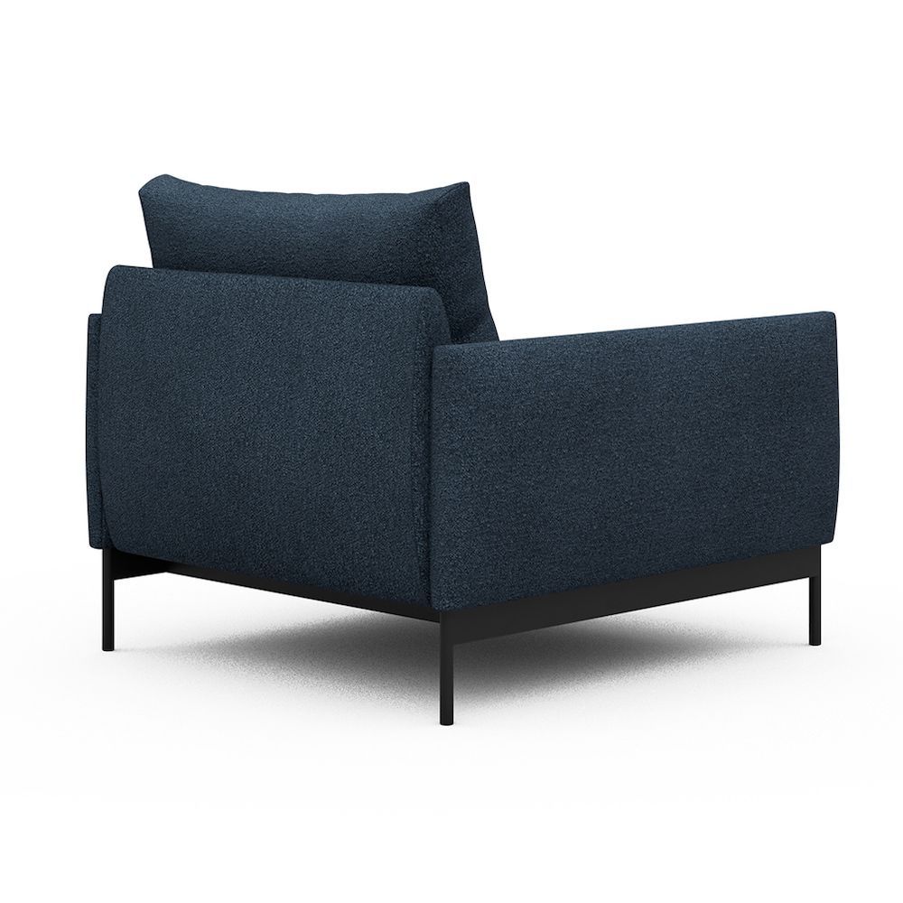 Poltrona da salotto Tokey - Bouclé 537 Blue