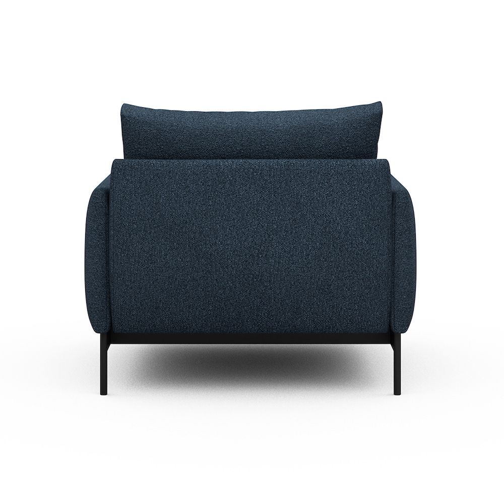 Poltrona da salotto Tokey - Bouclé 537 Blue