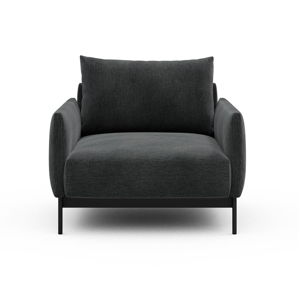 Poltrona da salotto Tokey - Smooth 811 Deep Warm Grey