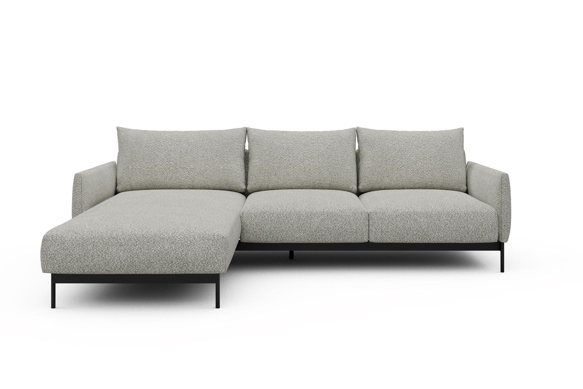 Divano con penisola Tokey B2 - Vanora 867 Warm Sand