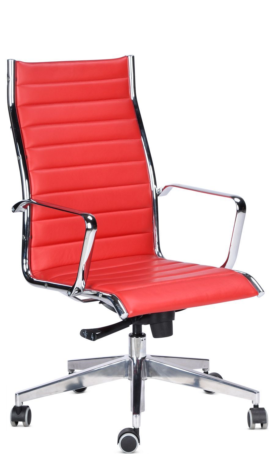 Poltrona da ufficio in vera pelle Afrique