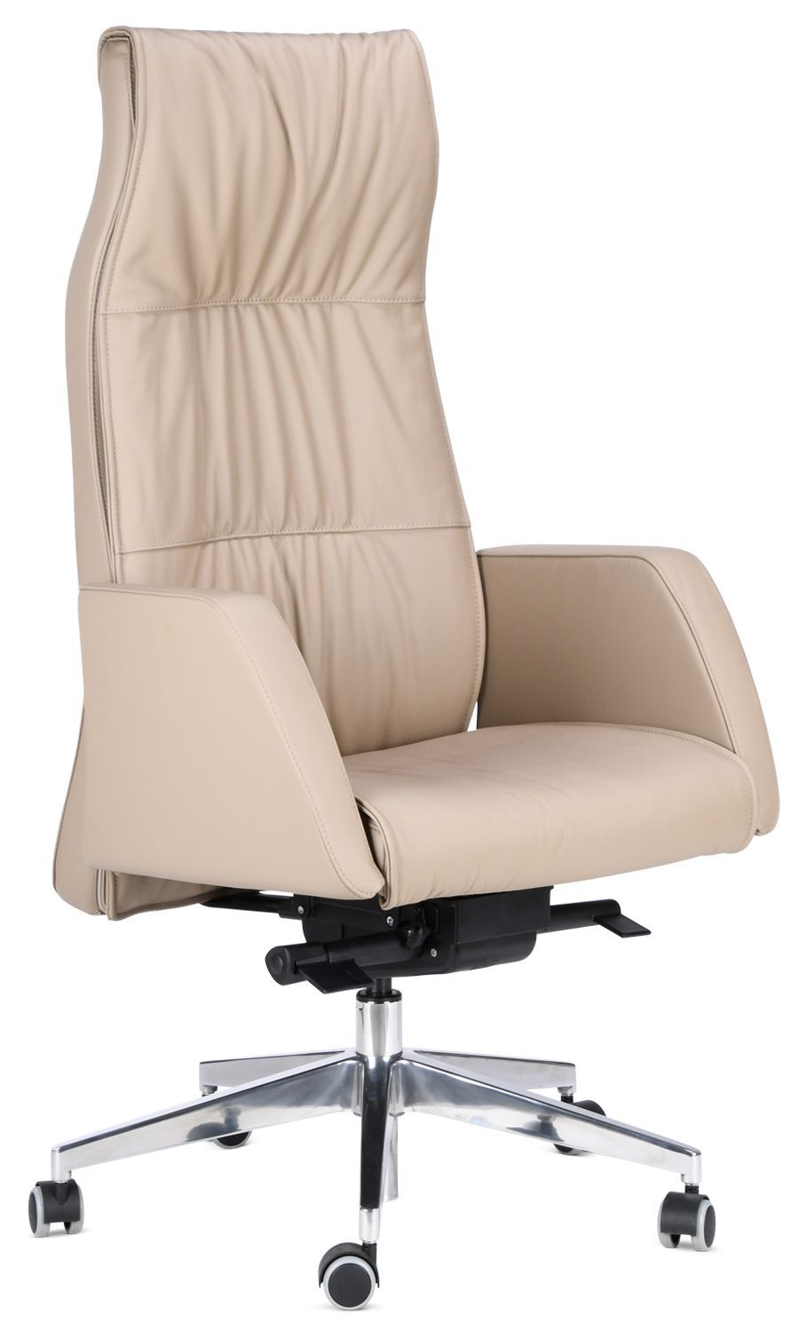 Poltrona da ufficio direzionale in vera pelle London