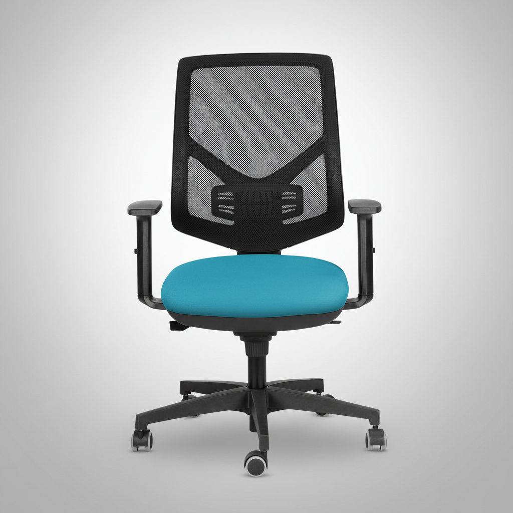 Poltrona ufficio ergonomica con schienale in rete Nexa 400