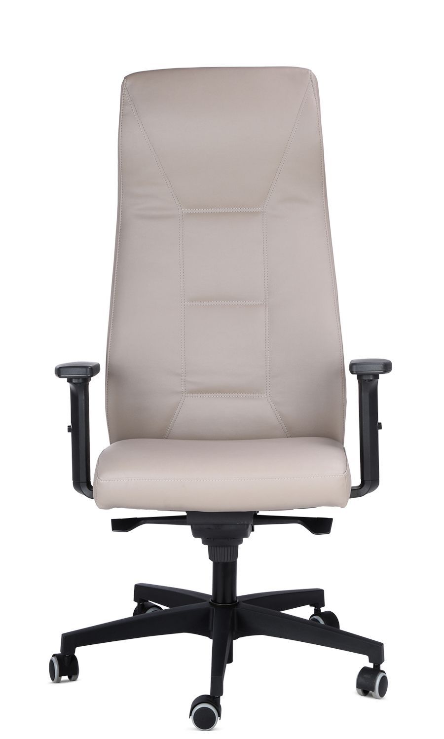 Poltrona da ufficio direzionale in vera pelle Montevideo