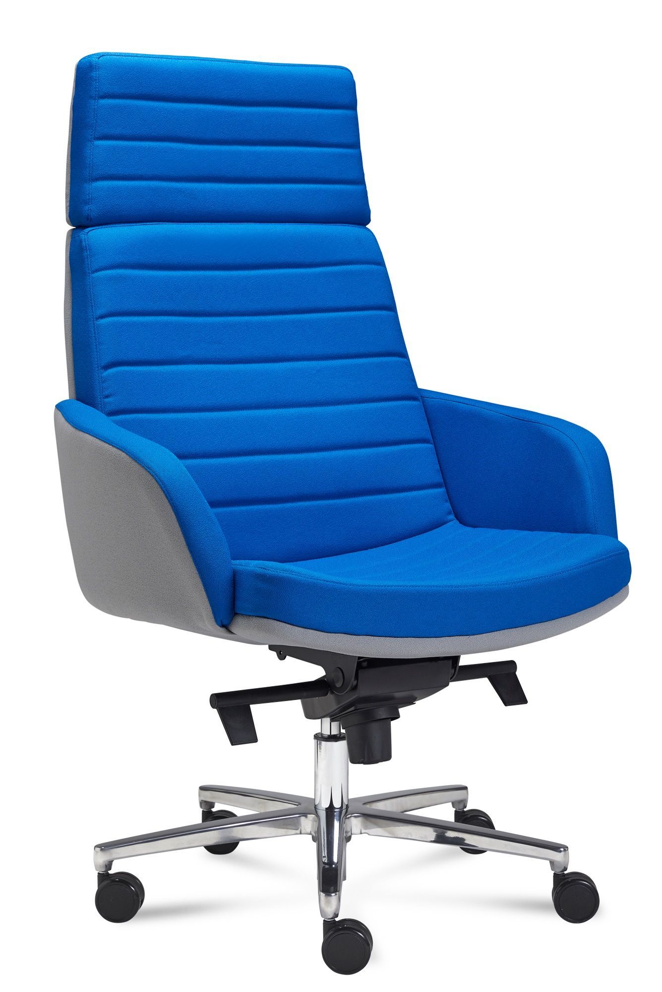 Poltrona da ufficio in vera pelle Queen