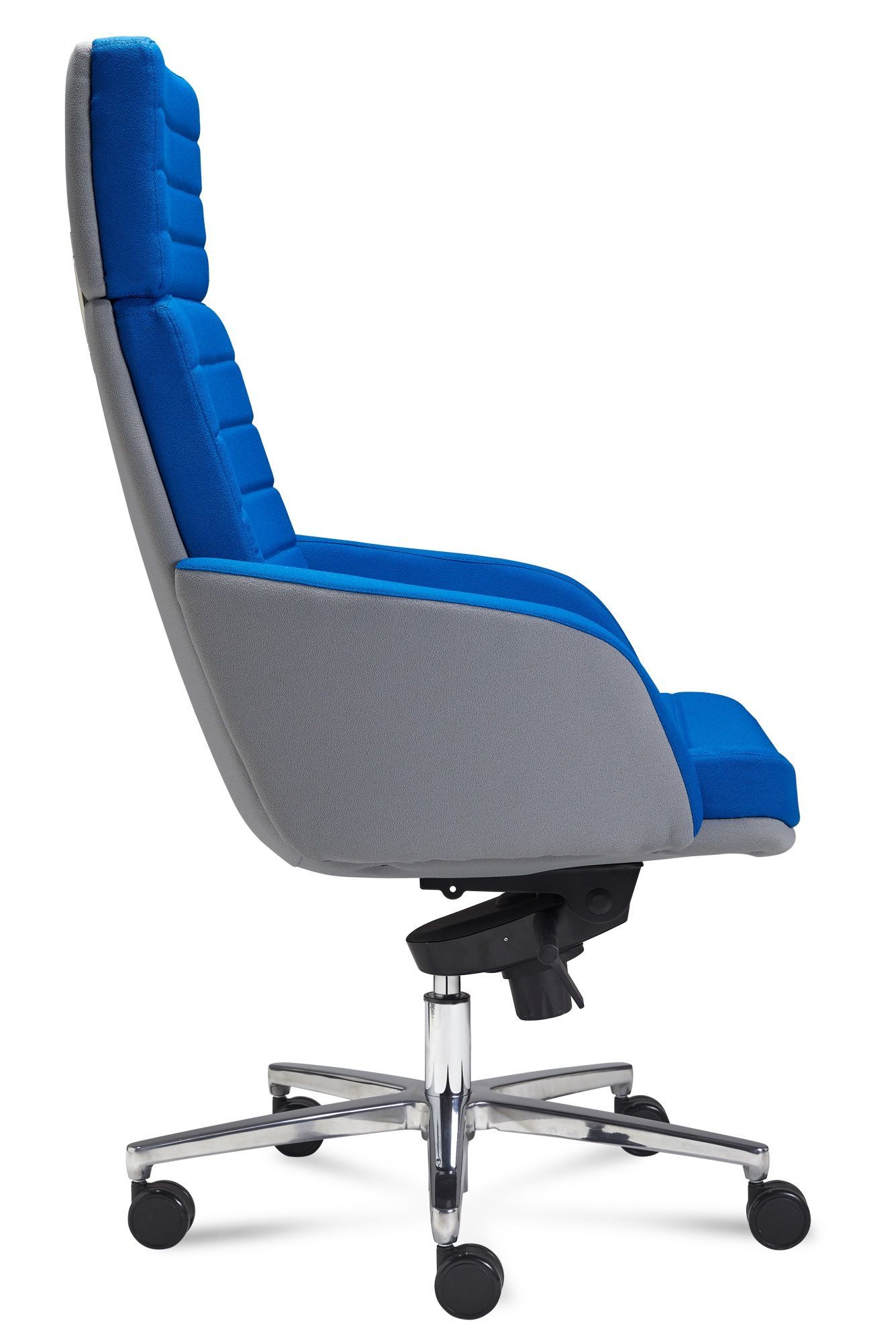 Poltrona da ufficio in vera pelle Queen