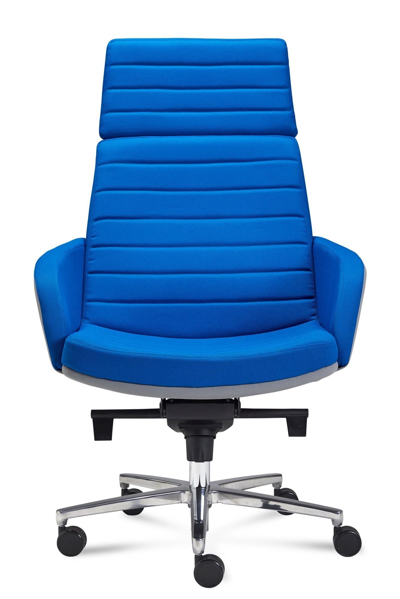 Poltrona da ufficio in vera pelle Queen