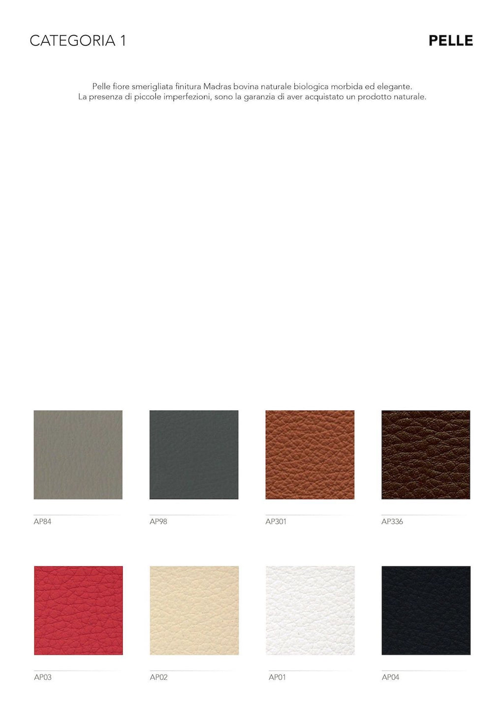 Poltrona da ufficio in vera pelle Tiffany