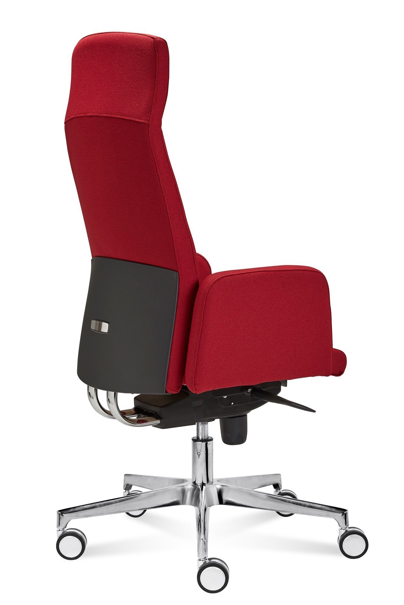 Poltrona da ufficio in vera pelle Tiffany