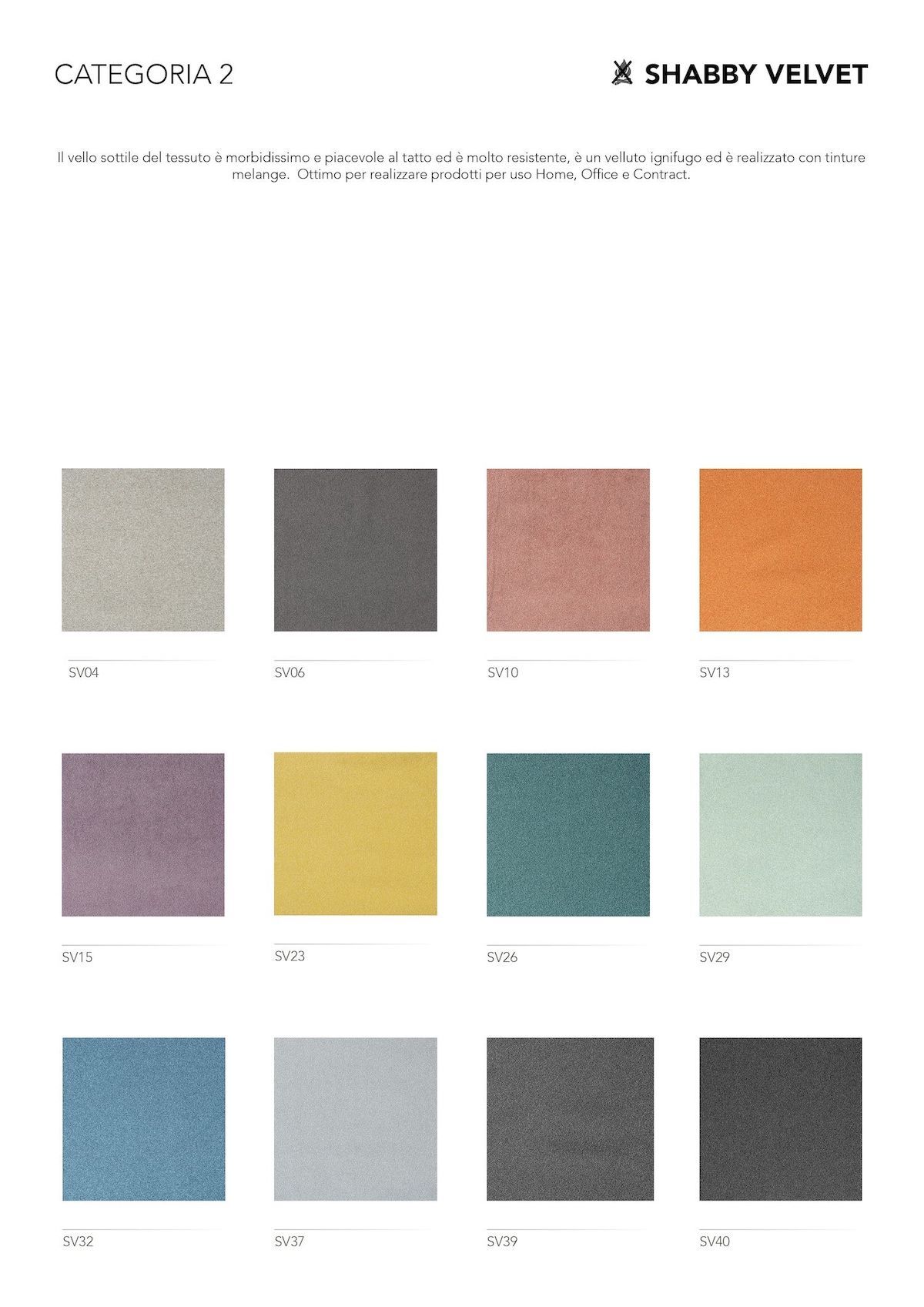 Poltrona da ufficio in pelle o tessuto Angie