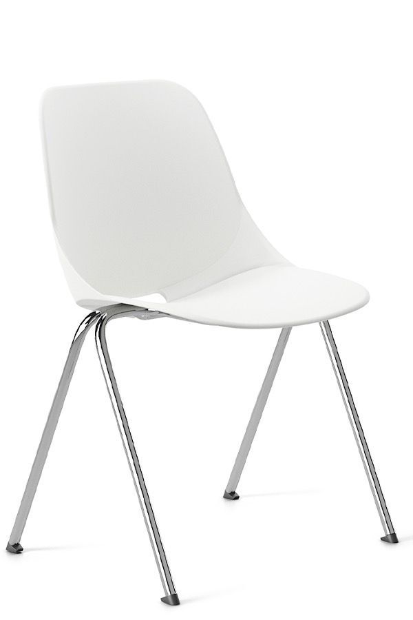 Set 4 sedie sala attesa o conferenza Smart