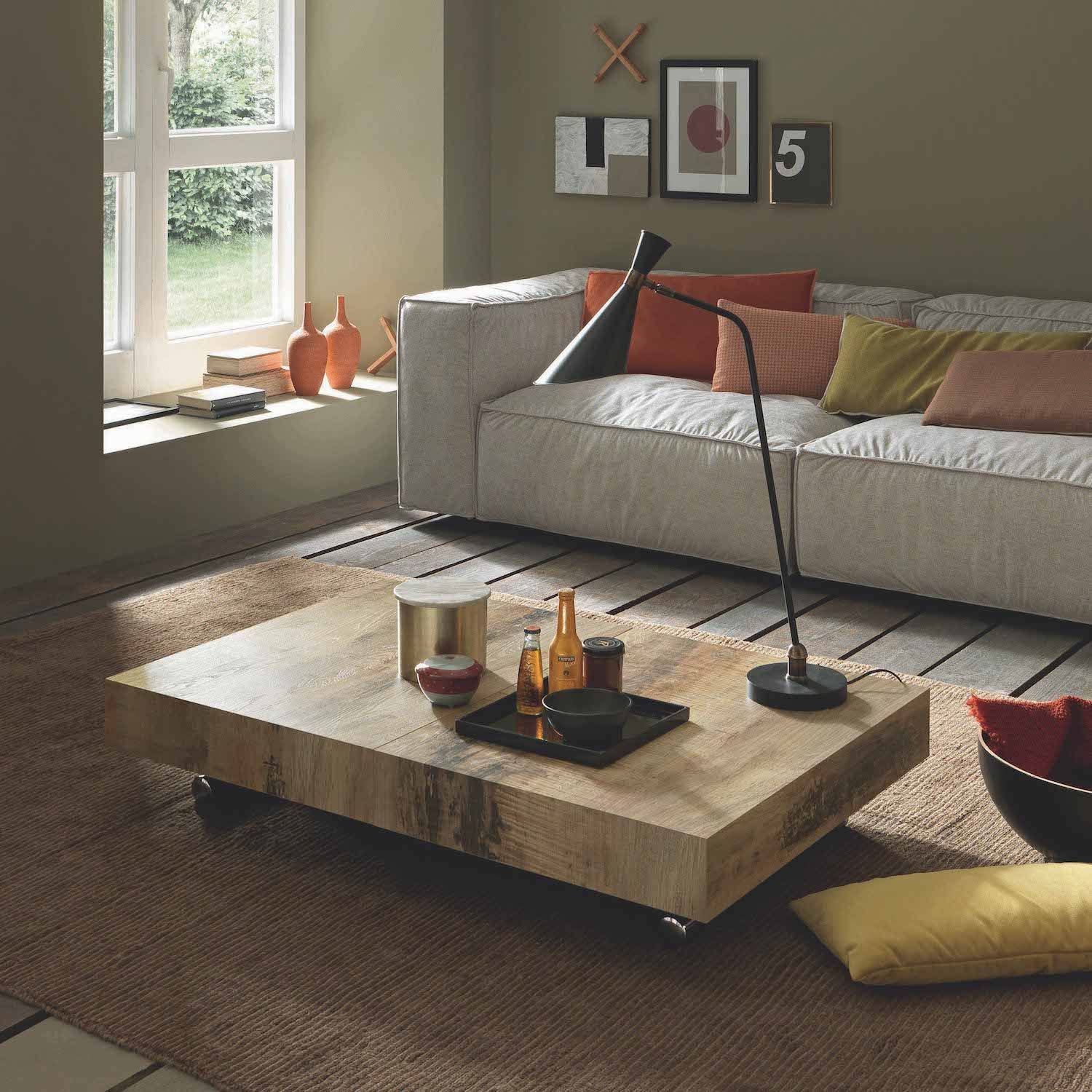 Tavolino trasformabile in tavolo da pranzo Assist di Altacom