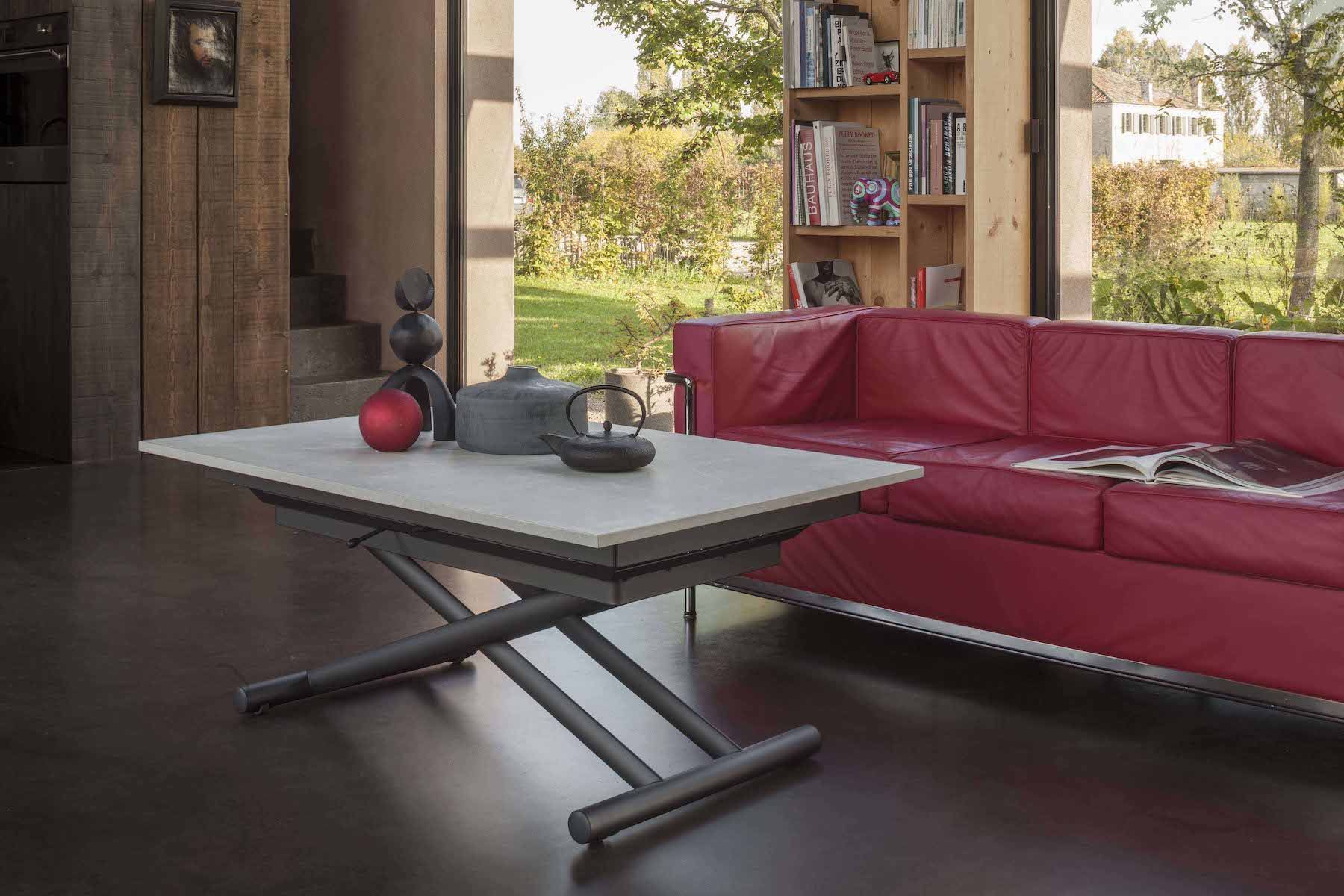 Tavolino trasformabile in tavolo Sirio di Altacom