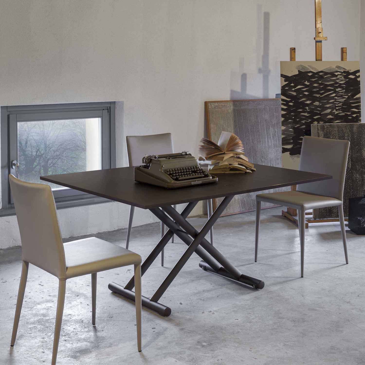 Tavolino trasformabile in tavolo Universe di Altacom