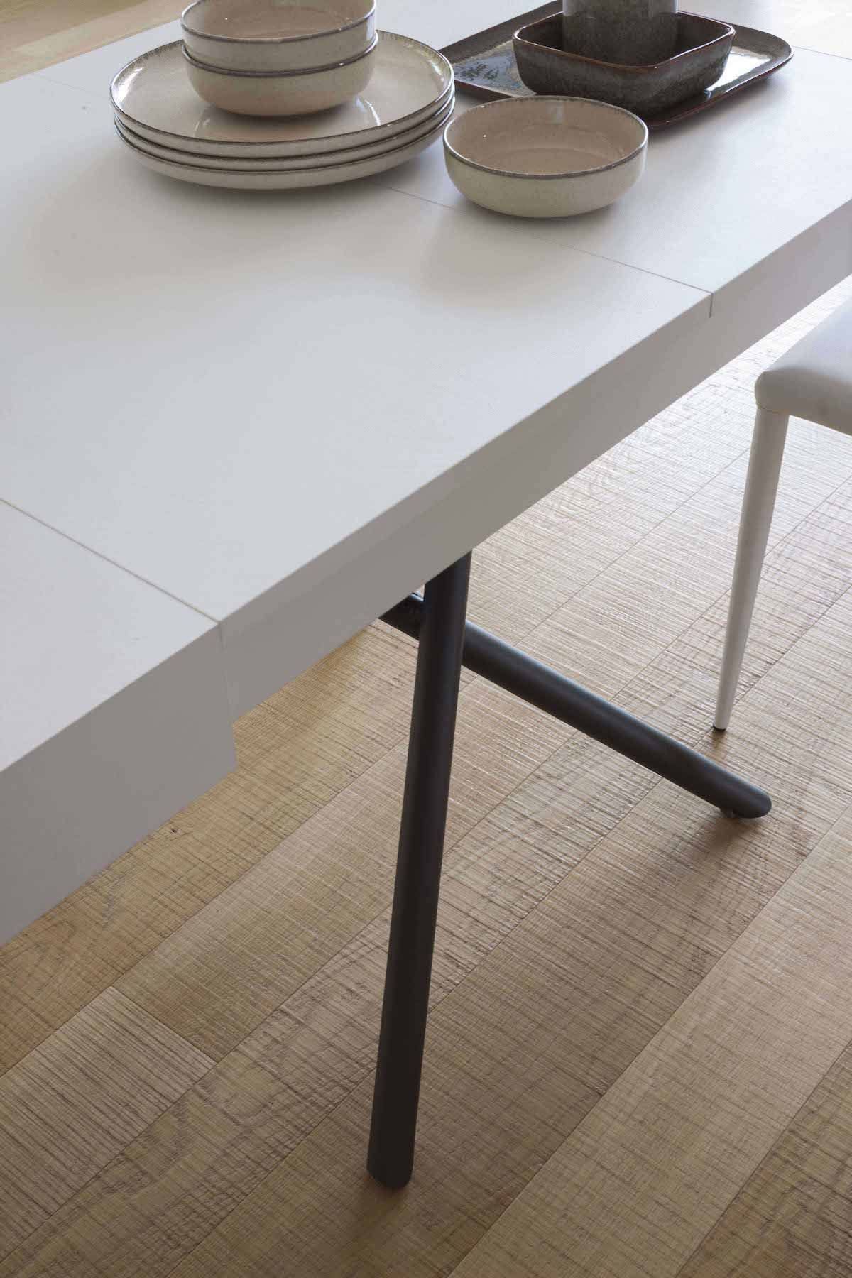 Tavolino trasformabile in tavolo da pranzo Iris di Altacom