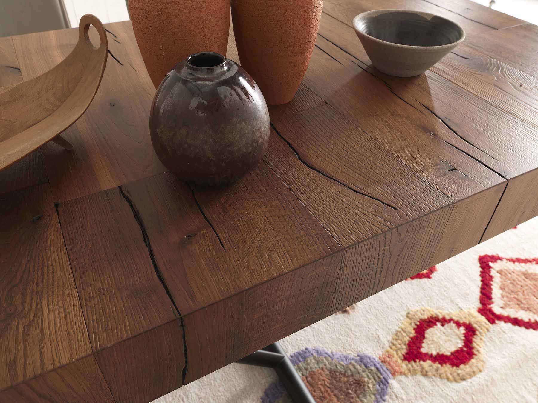 Tavolino trasformabile in tavolo da pranzo Double di Altacom