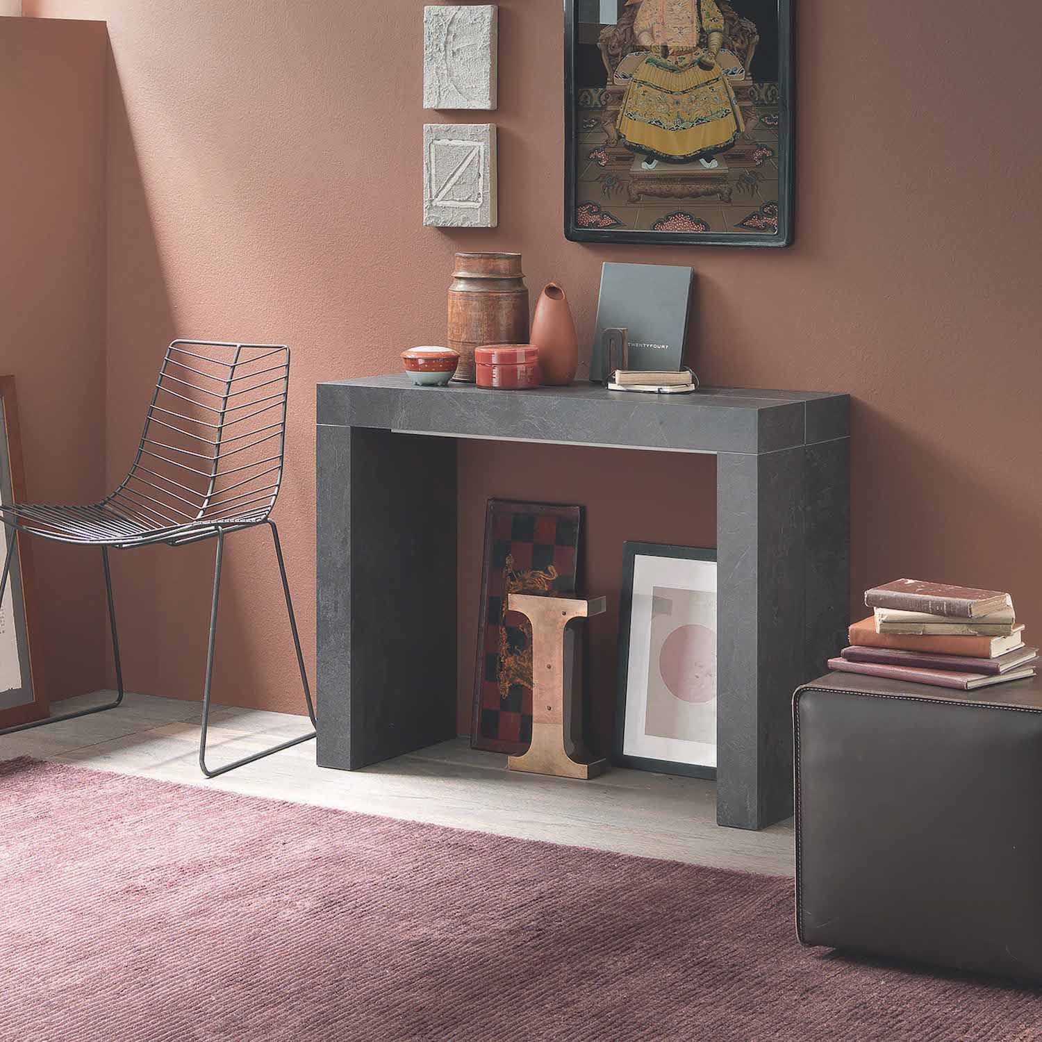 Tavolo consolle allungabile Square di Altacom