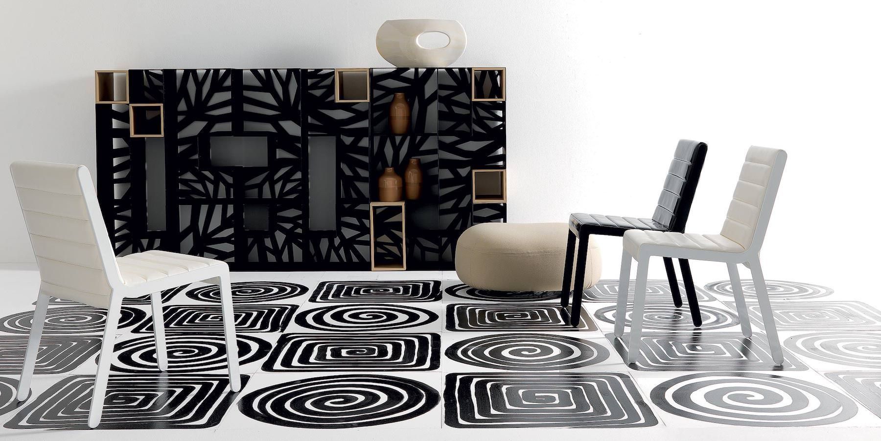 Sedia imbottita per sala da pranzo Mood