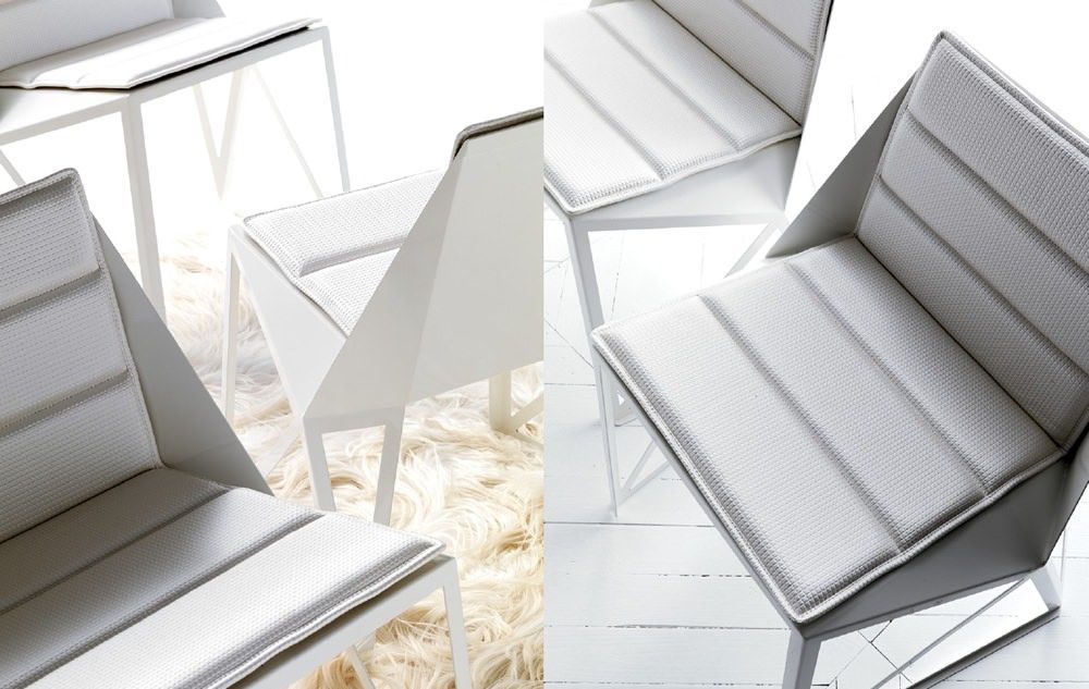 Sedia design moderno in metallo Abarth