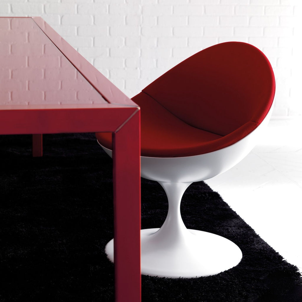 Poltrona design moderno per camera da letto o soggiorno Luna