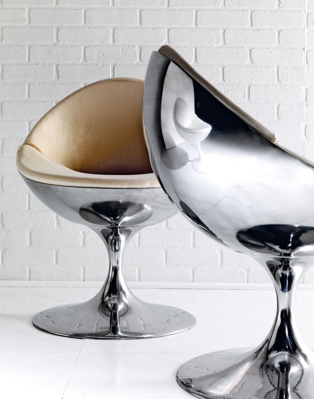 Poltrona design moderno per camera da letto o soggiorno Luna