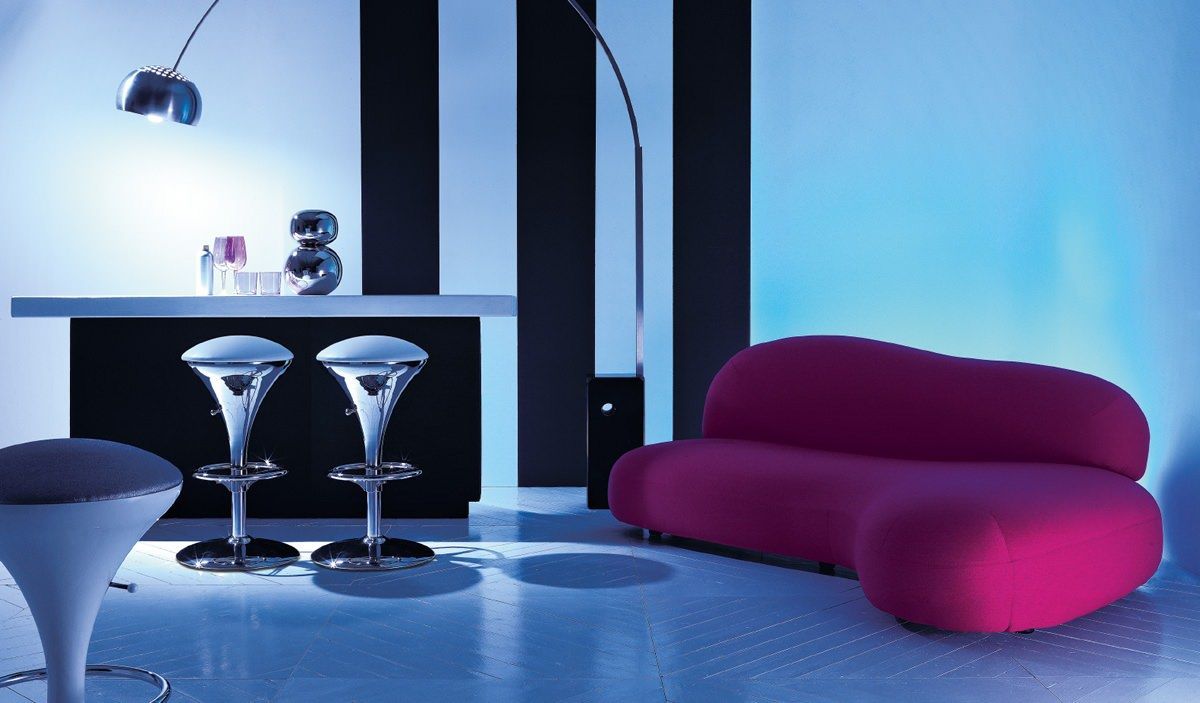 Divano con penisola design moderno Scoop