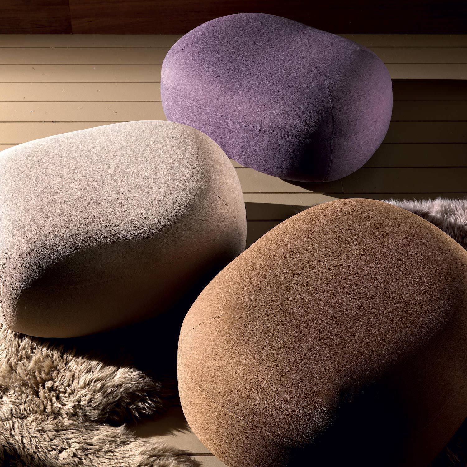 Pouf poggiapiedi design moderno Scoop