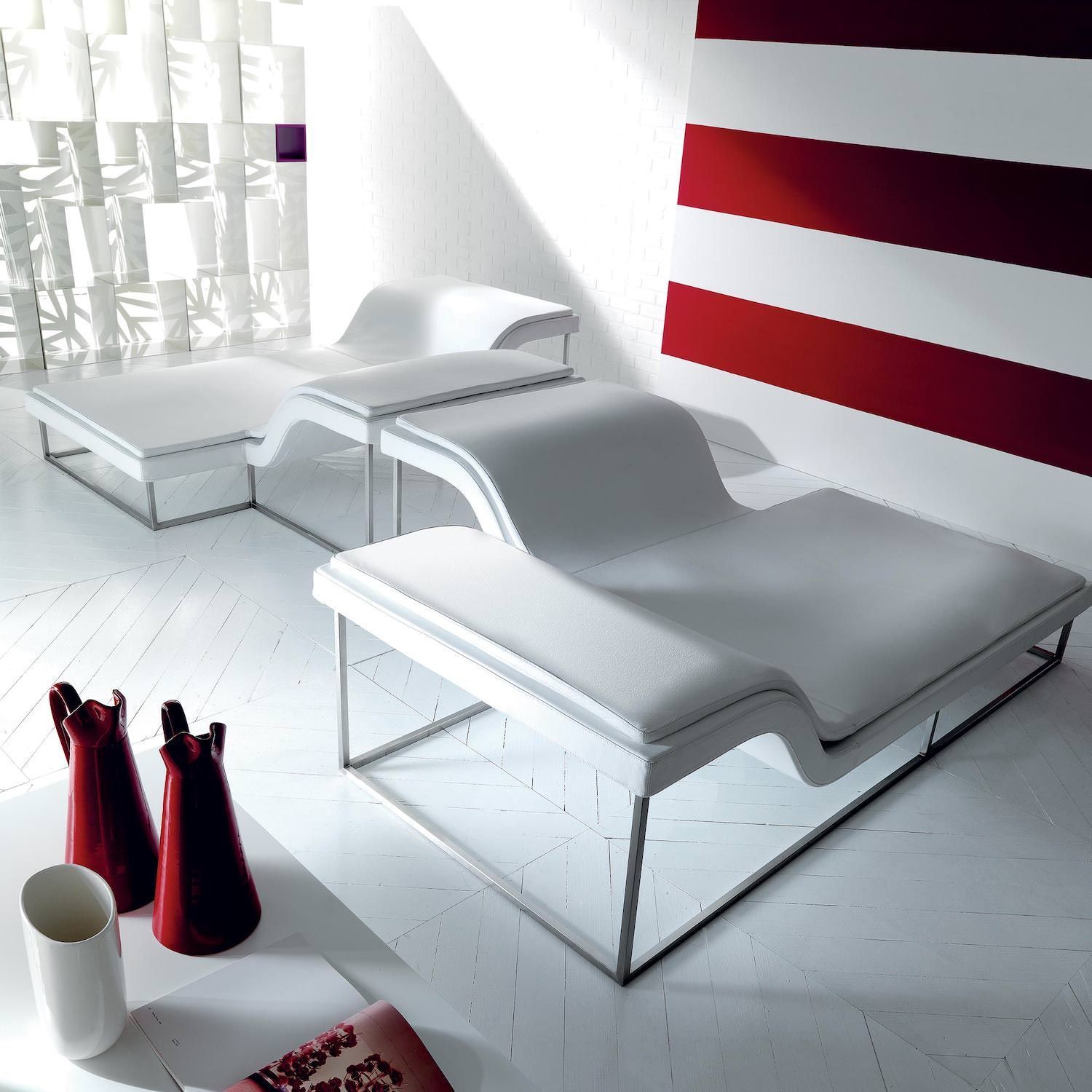 Chaise longue design moderno Flap
