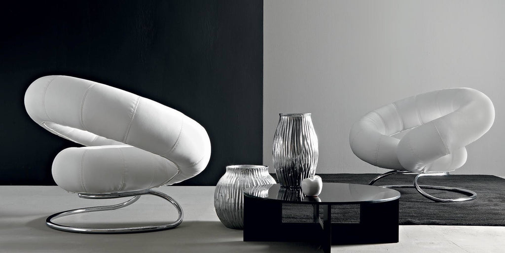 Poltrona design moderno Polis Fissa