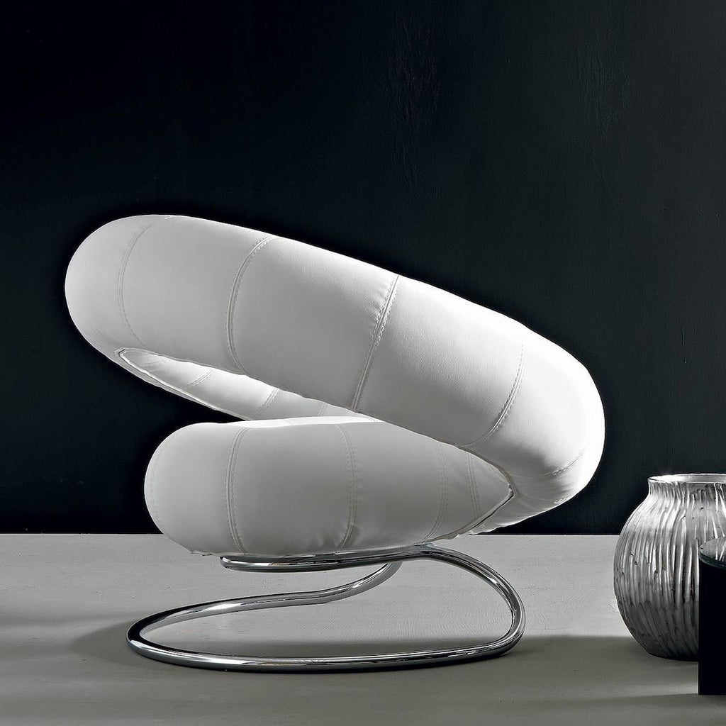 Poltrona design moderno Polis Fissa