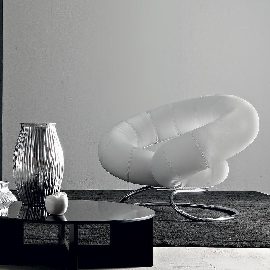 Poltrona design moderno Polis Fissa