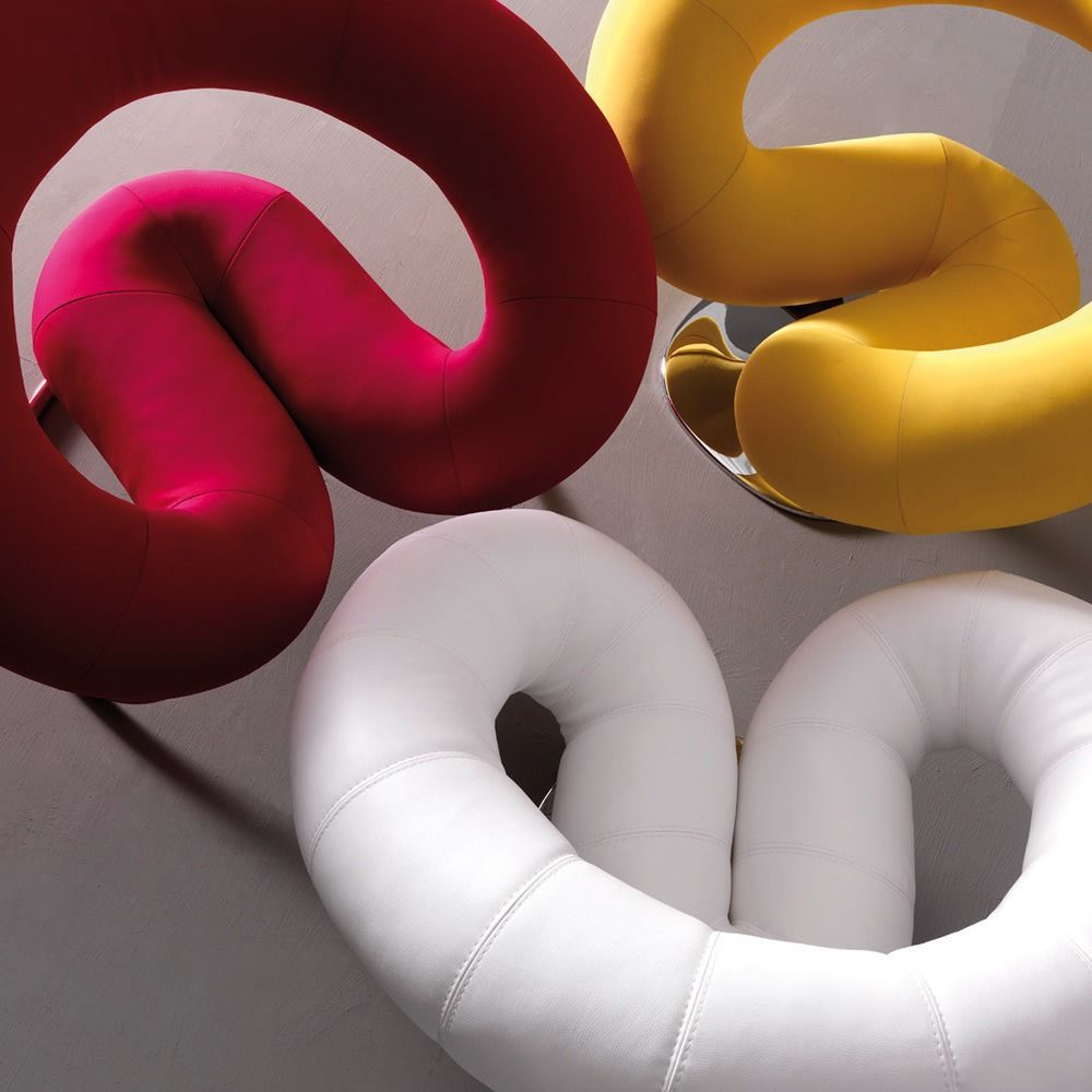 Poltrona design moderno Polis Fissa