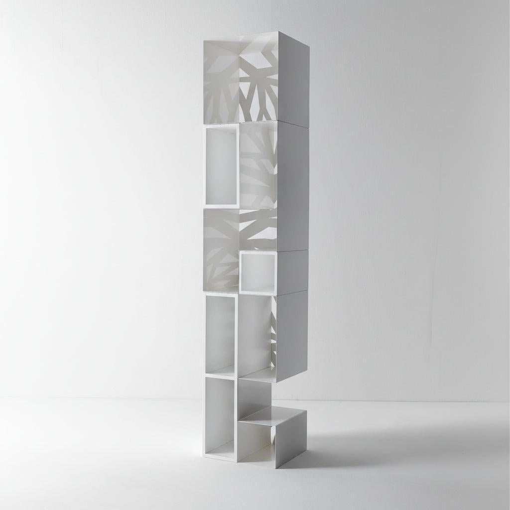 Libreria verticale modulare Domino