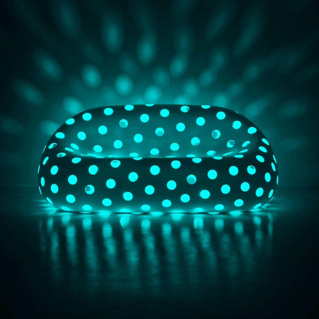 Divanetto da esterno in polietilene Airball by Plust