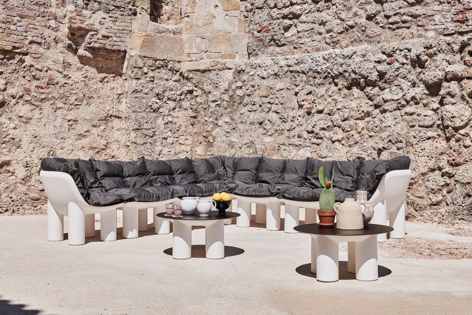 Poltrona da giardino in polietilene Atene by Plust