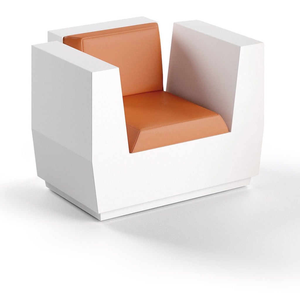 Poltrona da giardino in polietilene Big Cut by Plust