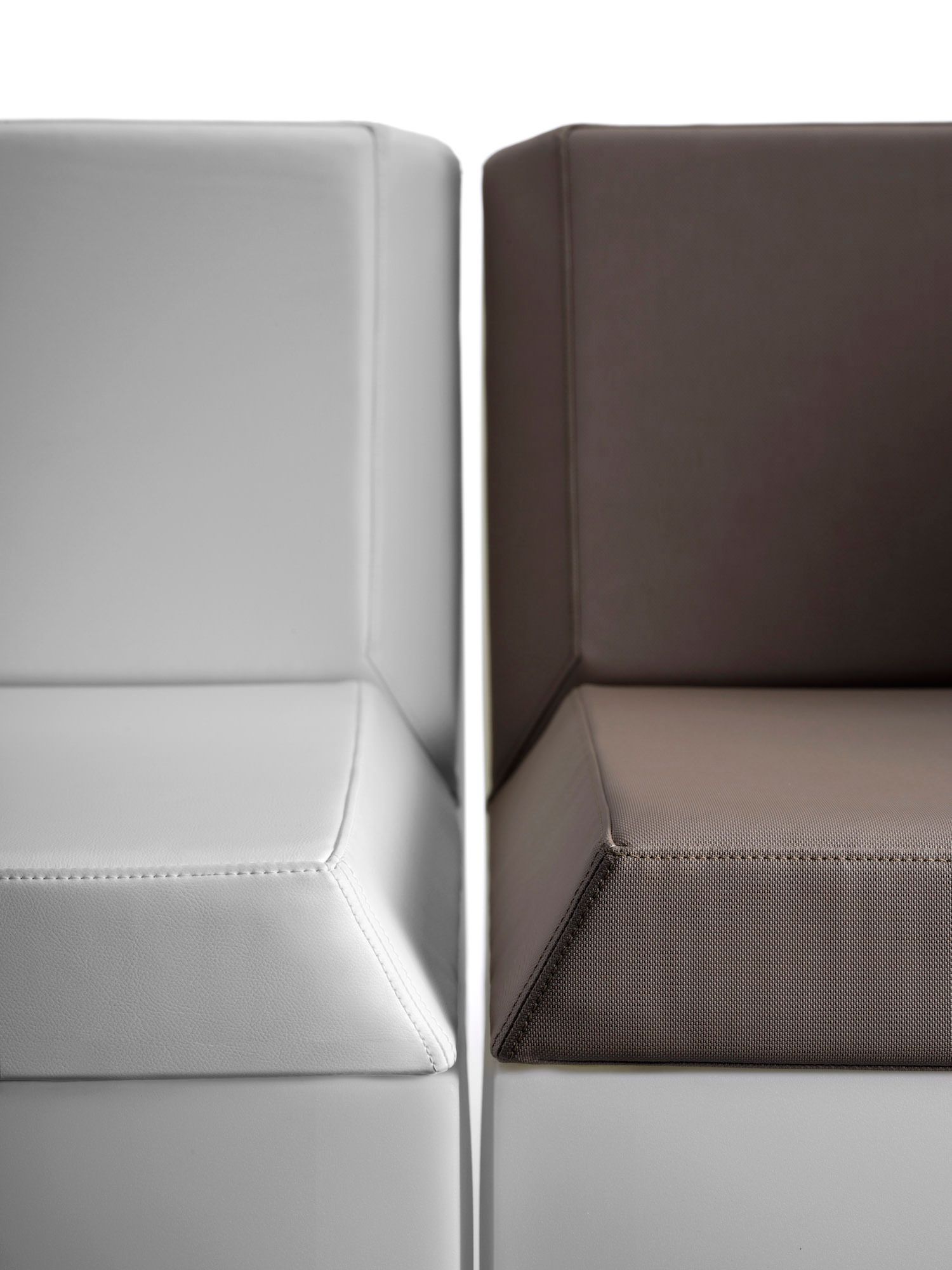 Poltrona da giardino in polietilene Big Cut Corner by Plust