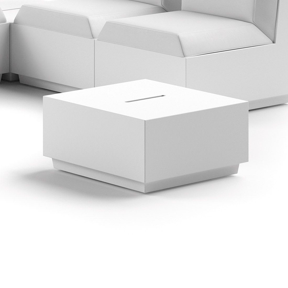 Tavolino basso da giardino Big Cut Table by Plust