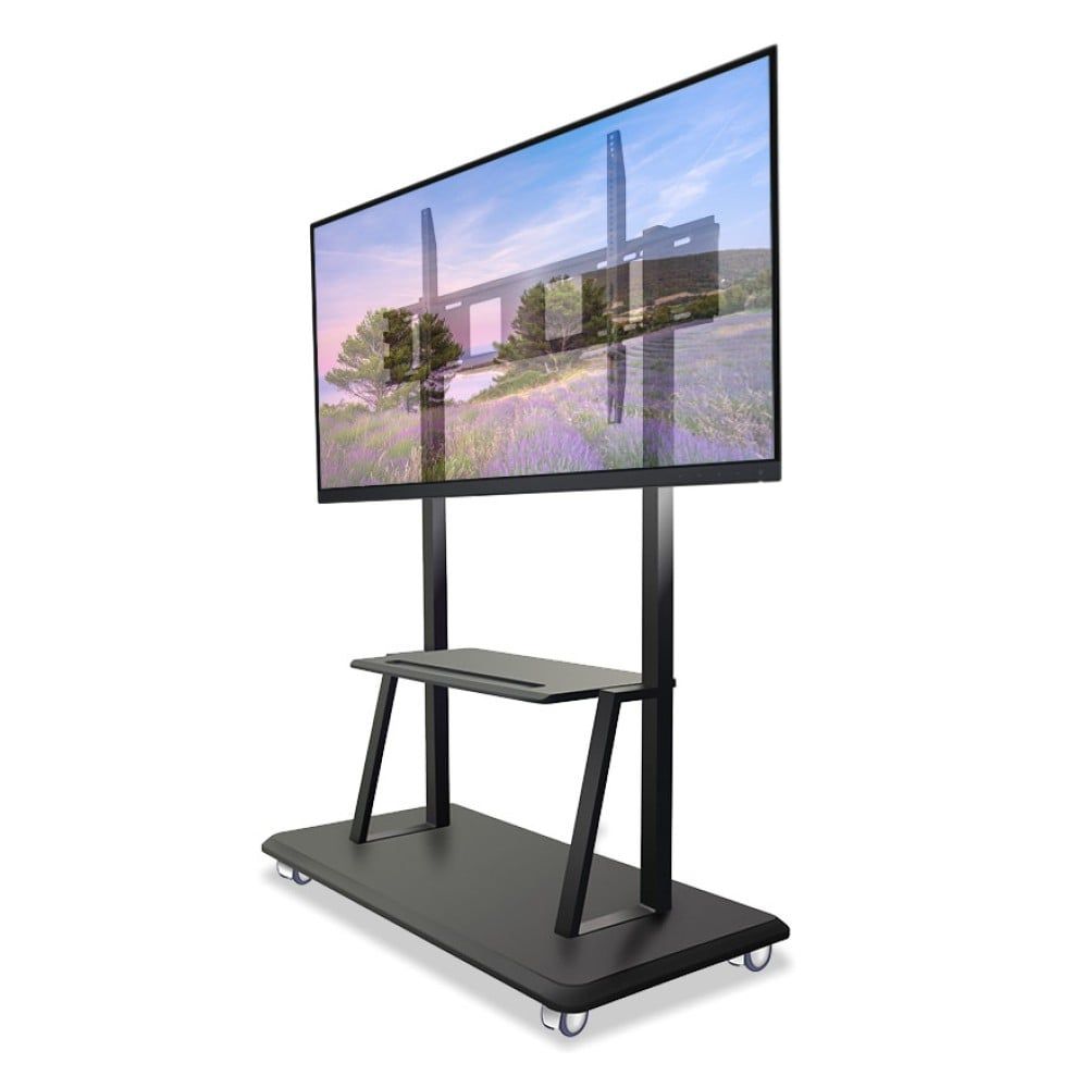 Carrello porta TV grandi dimensioni da 55" a 120" Stuart