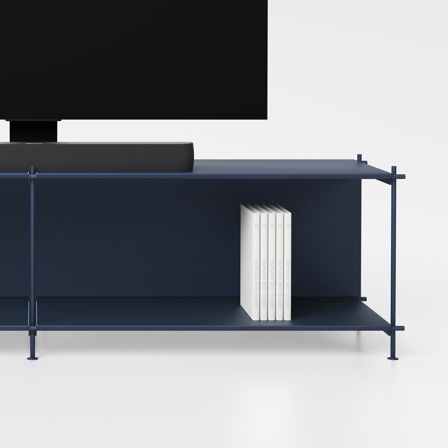 Mobile porta TV in acciaio Miyoko