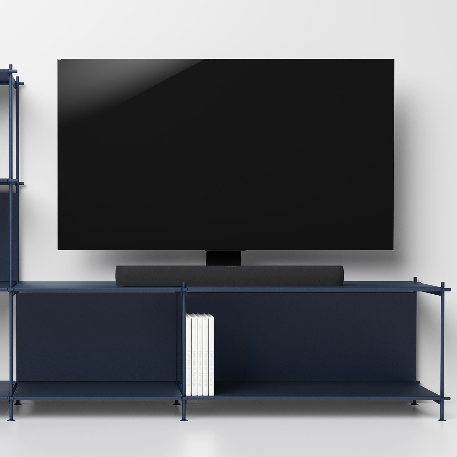 Mobile porta TV in acciaio e laminato Miyoko 34