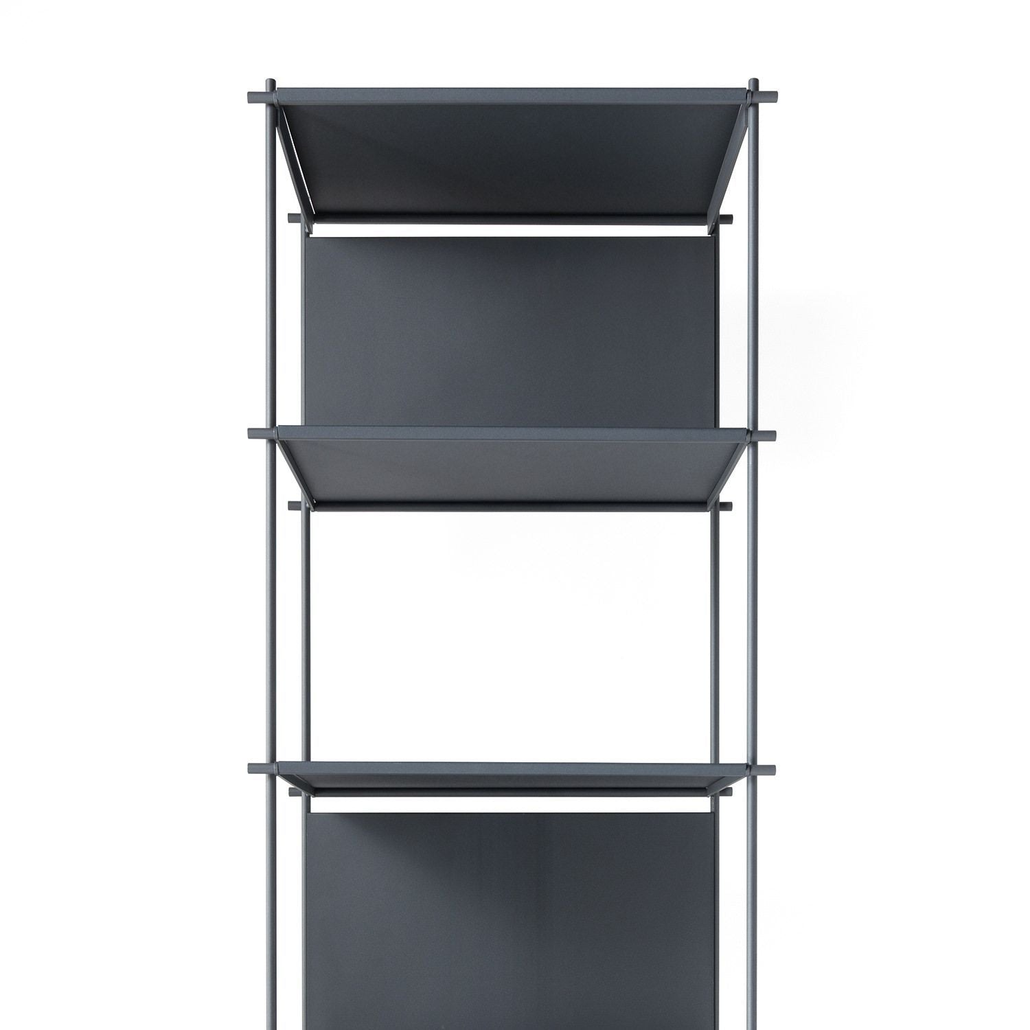 Libreria a colonna verticale in acciaio Miyoko A