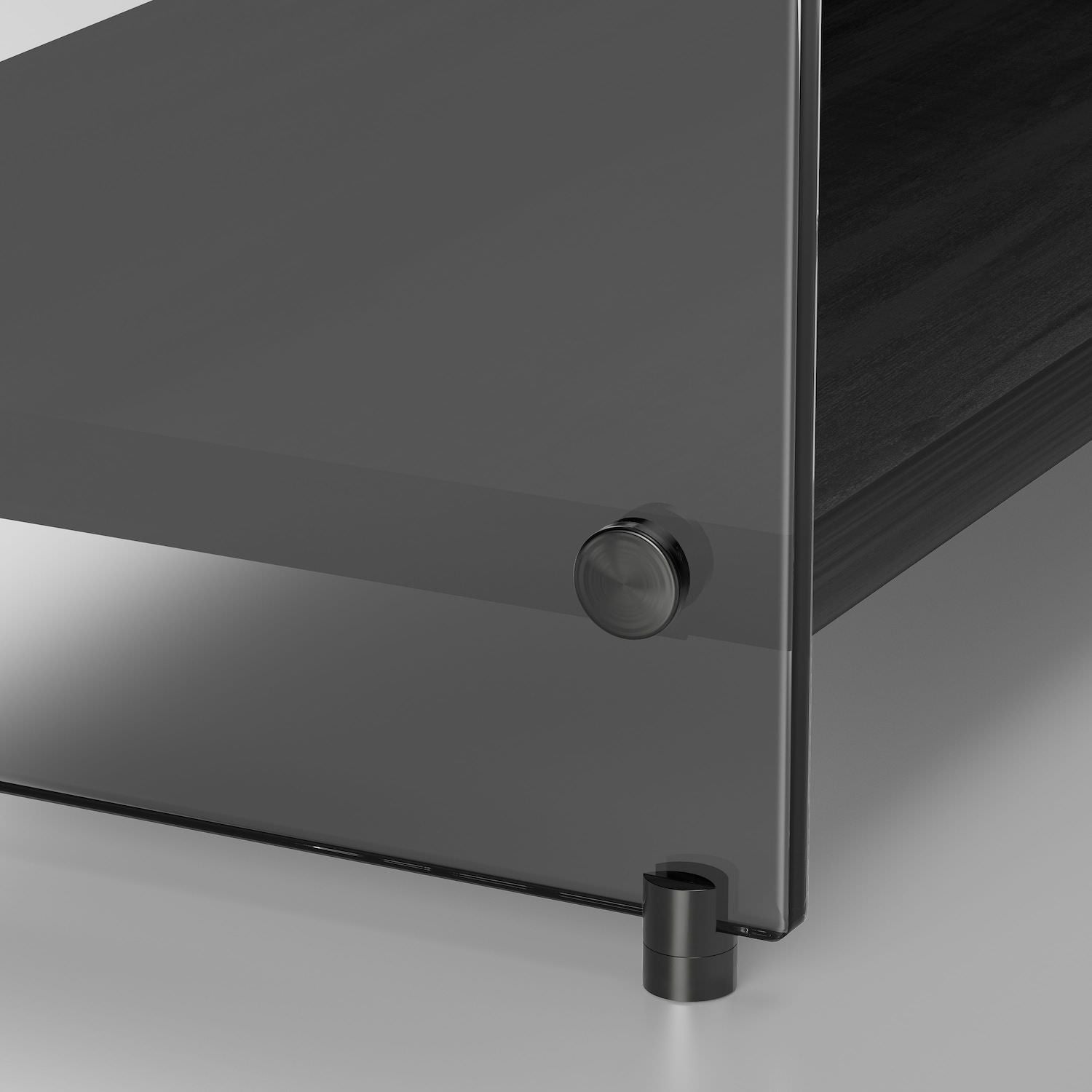 Mobile porta TV in vetro e laminao Tibor