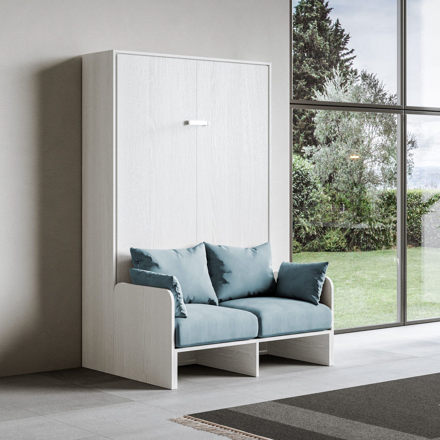 Letto a scomparsa con divano alla francese Lexton