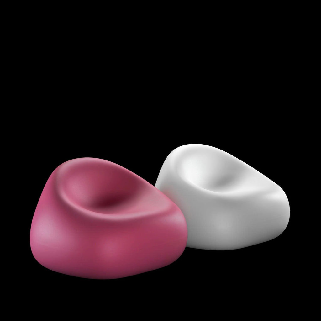 Poltrona da giardino in polietilene Gumball by Plust