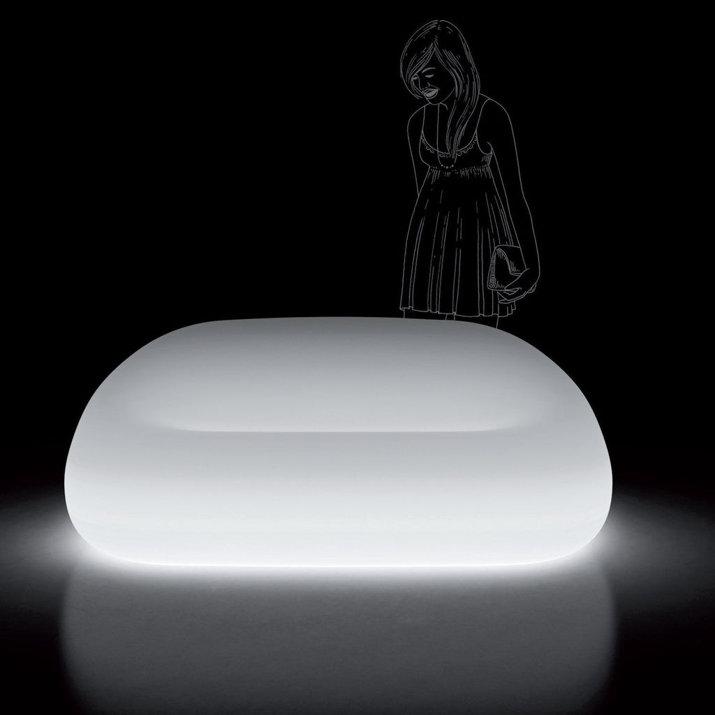 Divano da giardino in polietilene Gumball by Plust