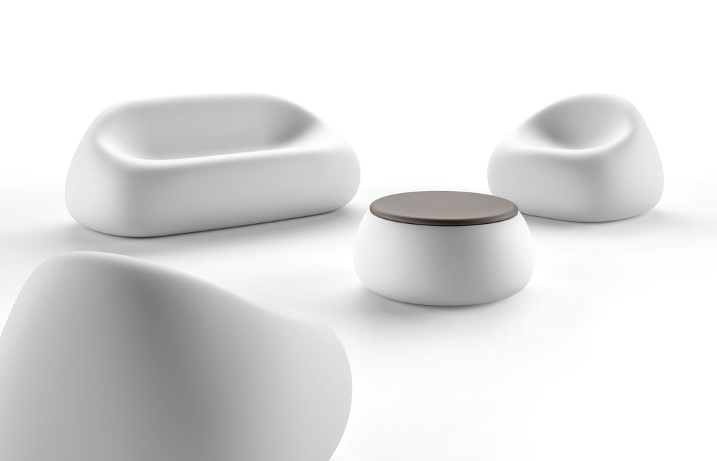 Divano da giardino in polietilene Gumball by Plust