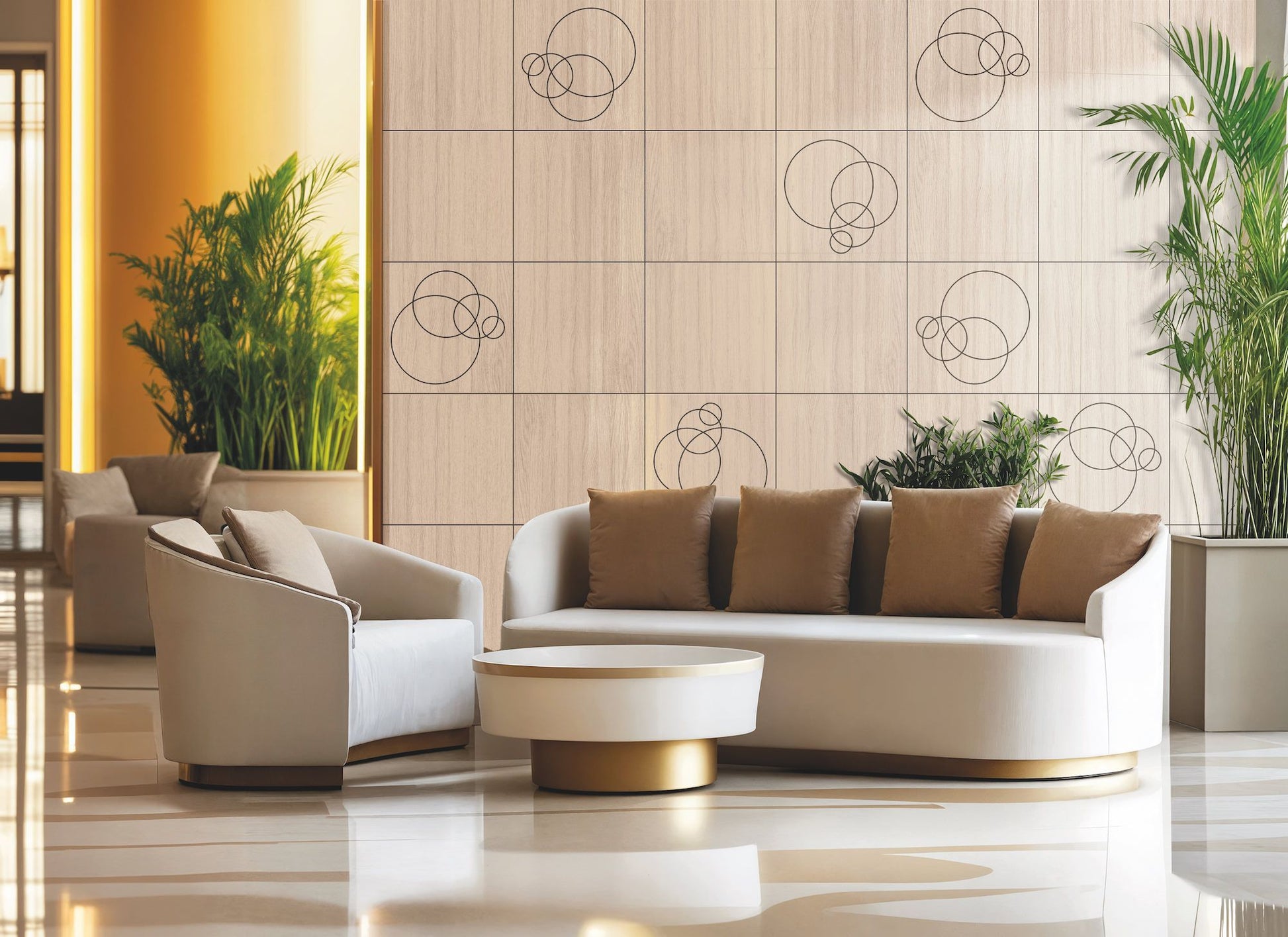 Pannello fonoassorbente decorativo da parete o soffitto Eye