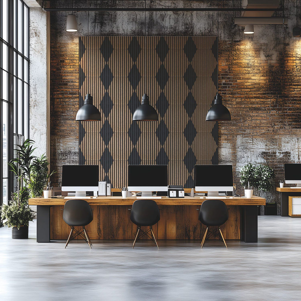 Pannello fonoassorbente decorativo design moderno Hugo