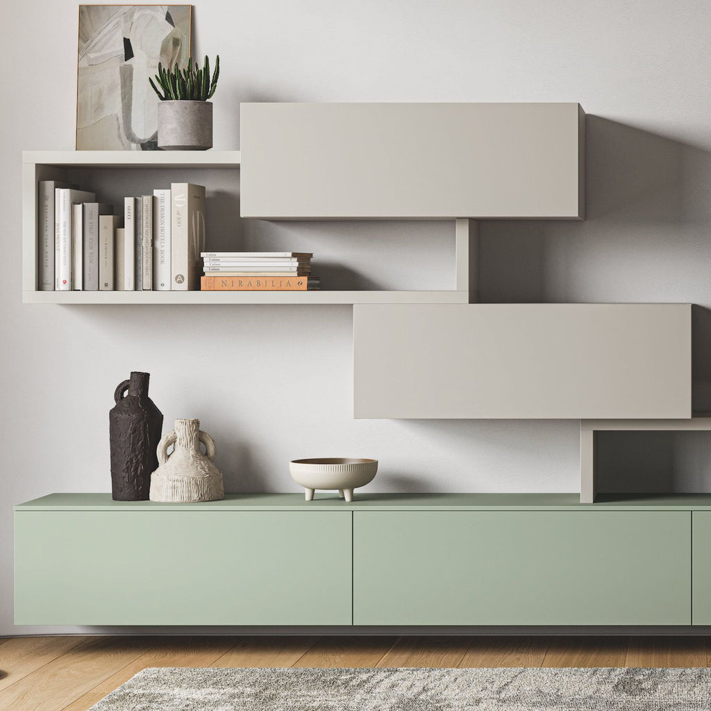 Parete attrezzata design moderno Lasting B